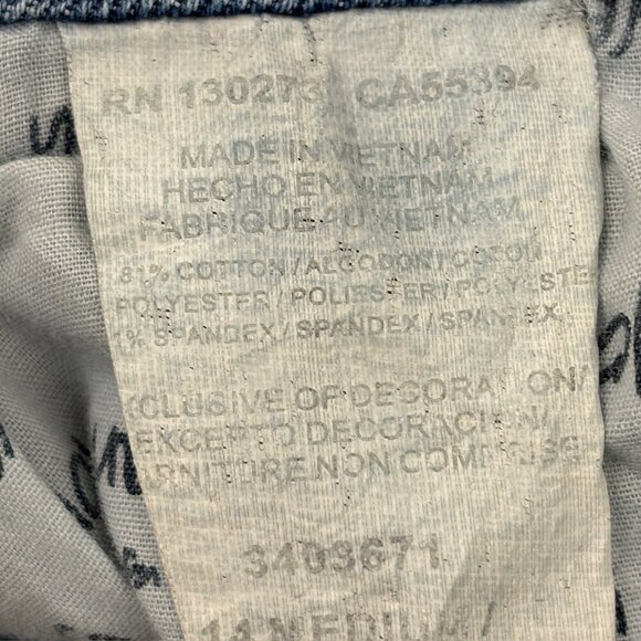 Lee Classic Fit Women's size 14 Medium Wash Blue Denim jeans - Picture 3 of 4